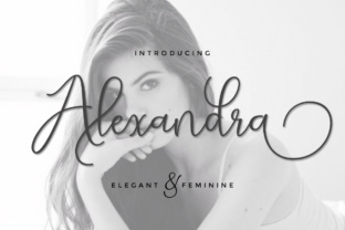 Alexandra Script: The Modern Calligraphy Font for Today's Trends