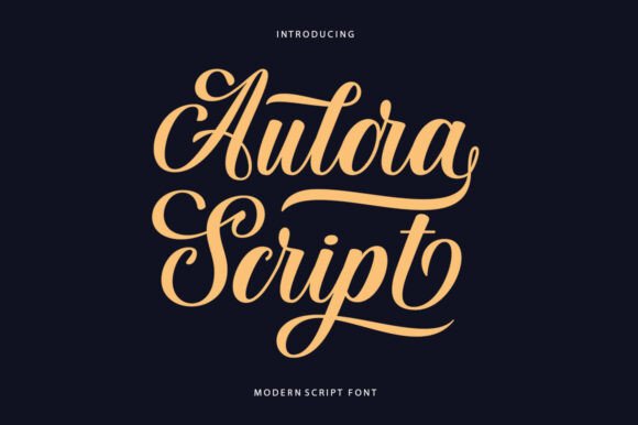 Aulora Script: The Elegant Touch for Memorable Designs