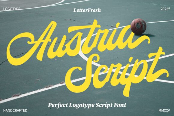 Austria Script: A Modern Vintage Typeface for Authentic Brands