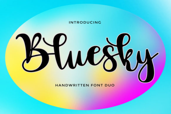 Bluesky Script: Bringing Authentic Handwritten Charm to Your Designs