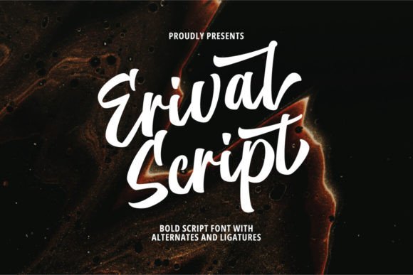 Erival Script: A Modern Typeface for Bold Branding