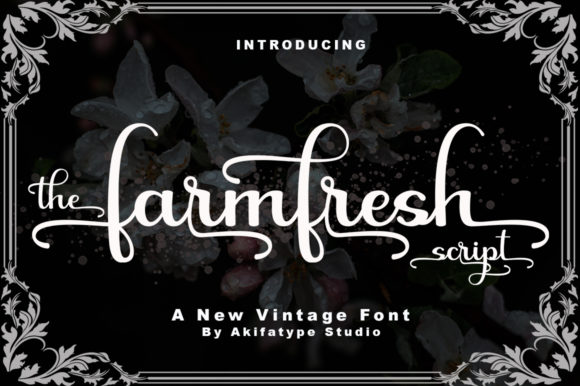 Farmfresh Script: A Bold Vintage Vibe for Modern Projects