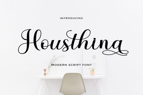 Housthina Script: A Designer's Take on This Elegant Typeface