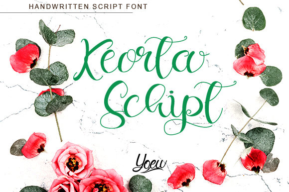 Keorta Script: The Sweet Handwritten Font for Modern Designers