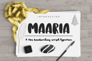 Maaria Script: A Fresh Handwritten Typeface for Creative Projects