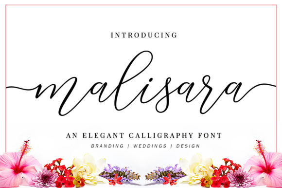 Malisara Script: A Romantic Handwritten Font for Creative Projects