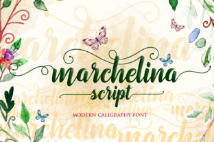 Marchelina Script: Infusing Nature’s Flow Into Your Designs