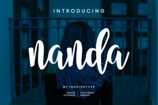 Nanda Script: The Bold, Charming Typeface for Authentic Brands
