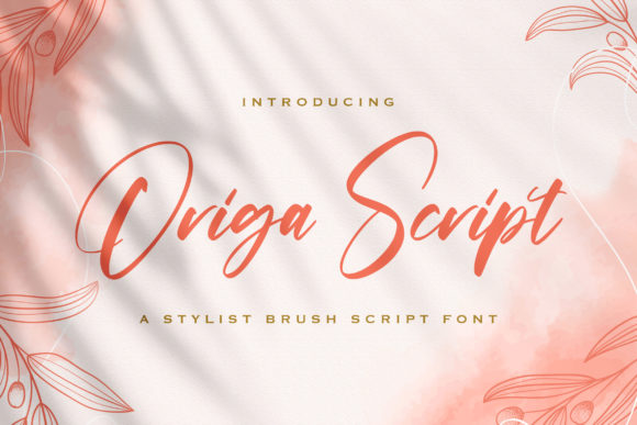 Origa Script: A Versatile Font for Luxury Branding