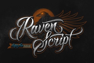 Raven Script: Adding Dramatic Elegance to Your Designs
