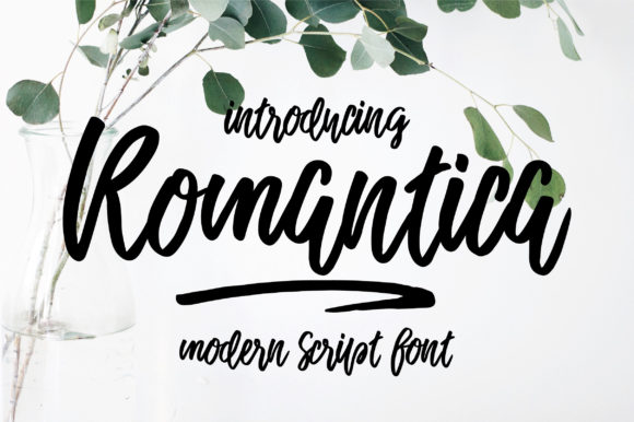 Romantica Script: A Modern Touch for Elegant Design