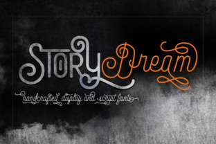 Story Dream Script: A Modern Handcrafted Font for Designers