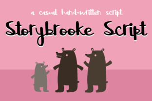 Storybrooke Script: A Playful Font for Modern Design