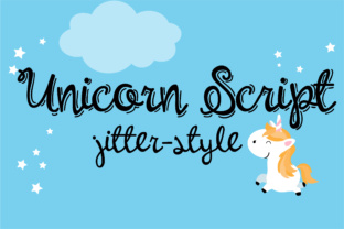 Unicorn Script Jitter: A Charming Handwritten Typeface