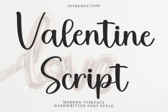 Valentine Script: A Festive Typeface for Charming Designs